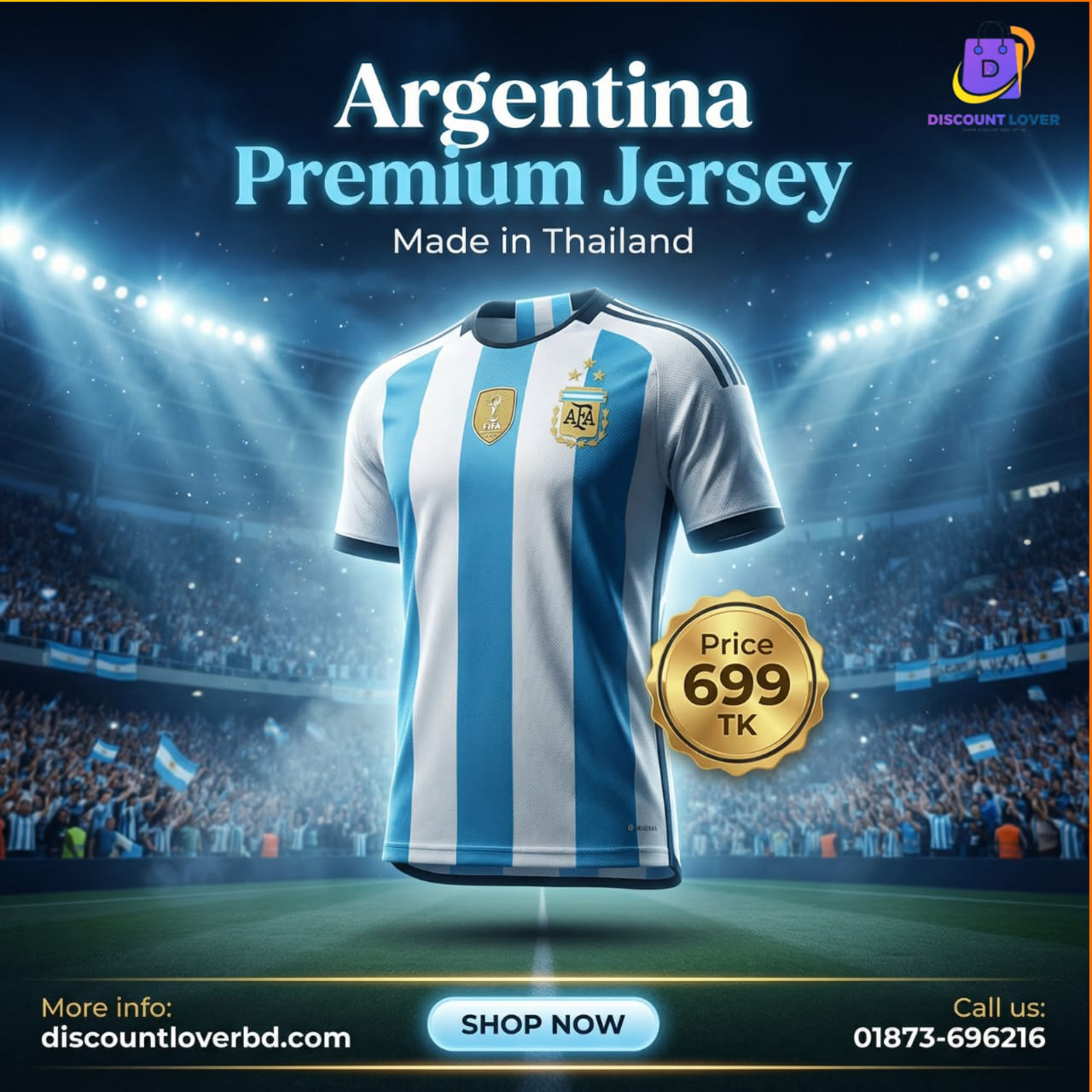 Argentina Jersey Fifa World Cup 2026